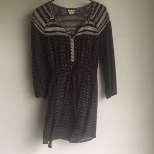 Holding horses dress